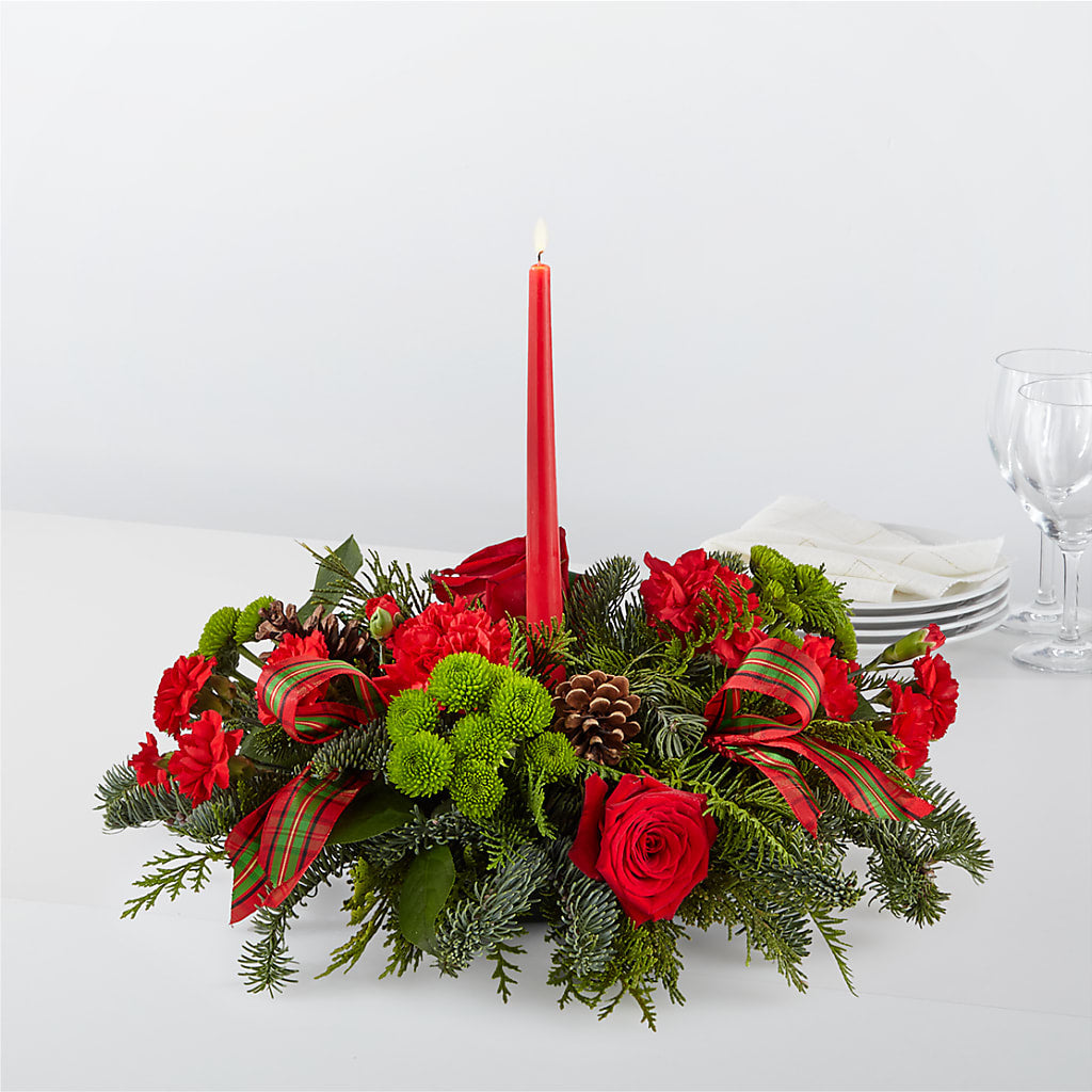By the Candlelight Centerpiece – Cb Florist, Canton MI
