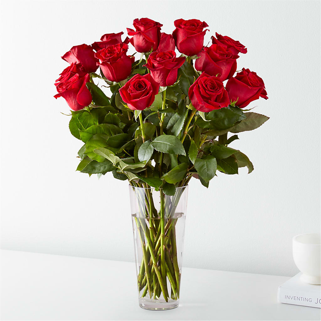 Long Stem Red Rose Bouquet – Cb Florist, Canton MI