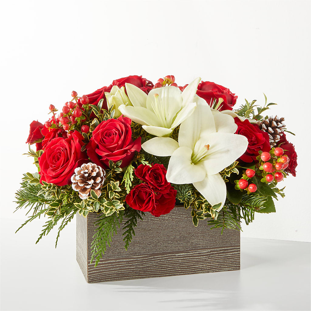 Snowy Wonderland Bouquet – Cb Florist, Canton MI