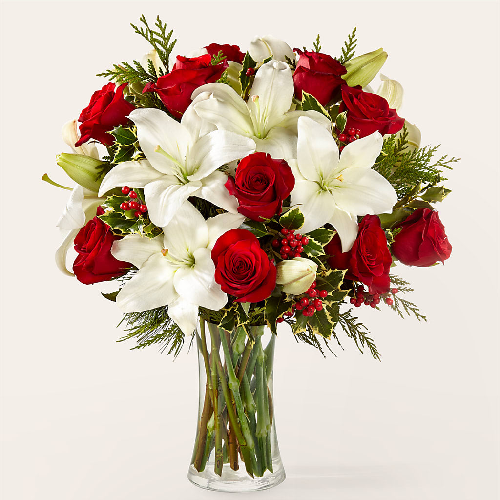Sparkling Snowflakes Bouquet – Cb Florist, Canton MI