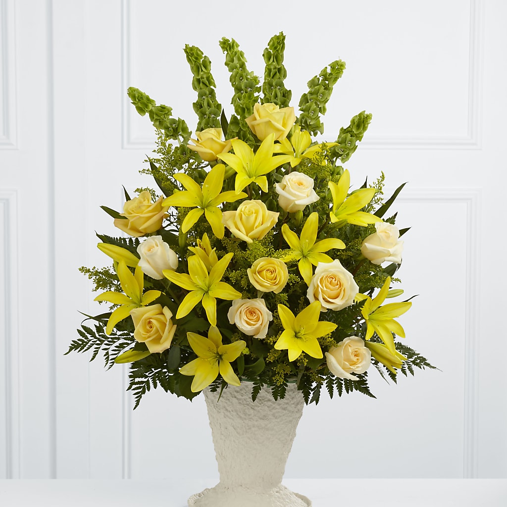 Golden Memories Arrangement – Cb Florist, Canton MI