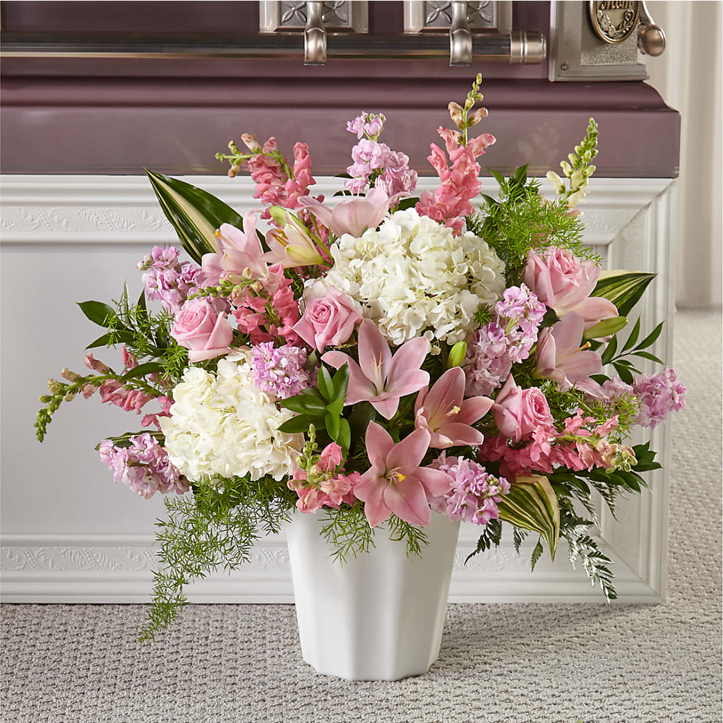 Simply Serene Floor Basket – Cb Florist, Canton MI