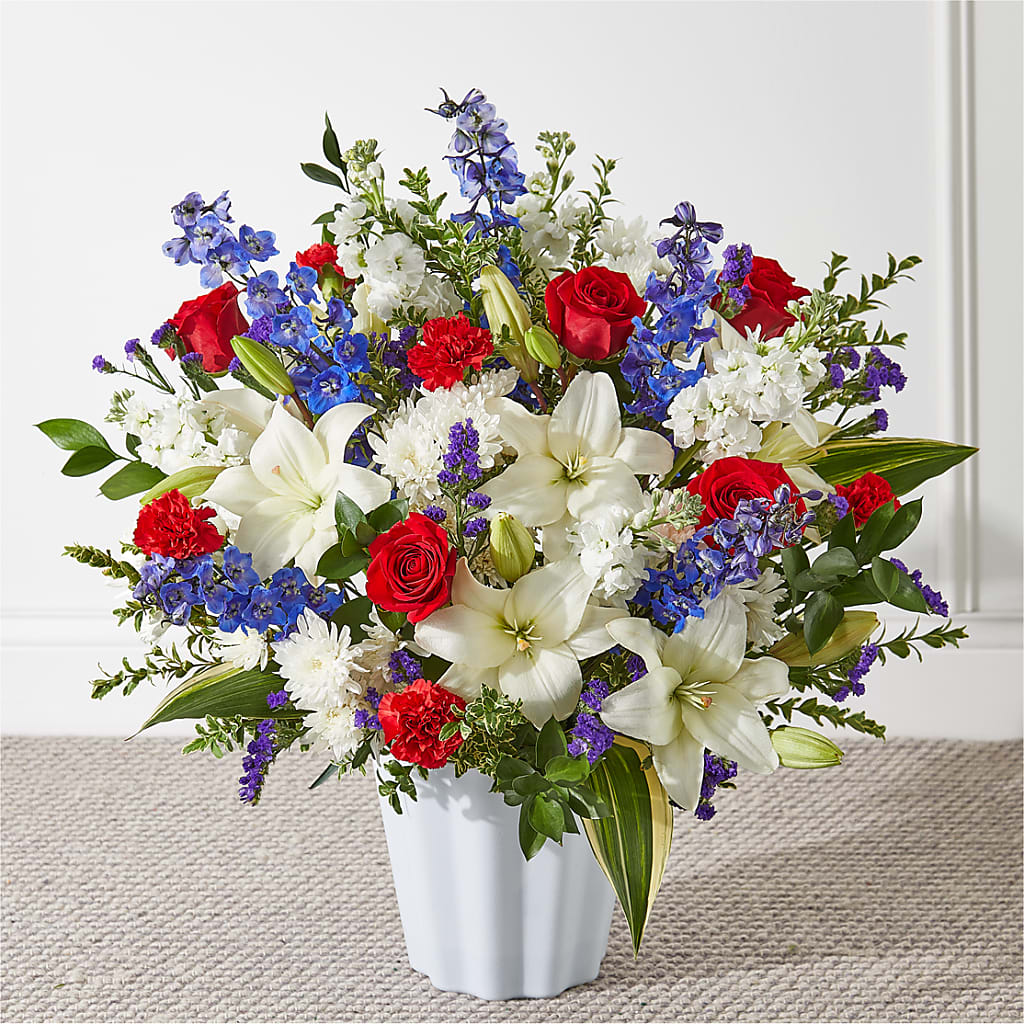 Consoled Floor Basket – Cb Florist, Canton MI
