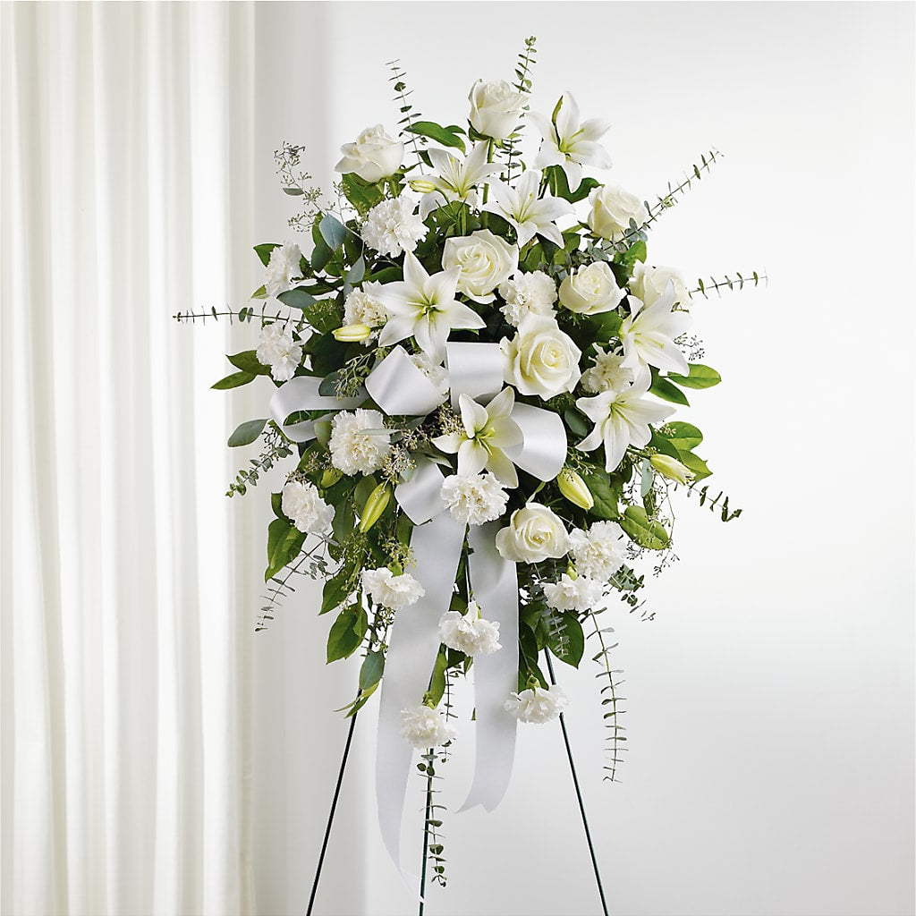 With Care Standing Spray – Cb Florist, Canton MI