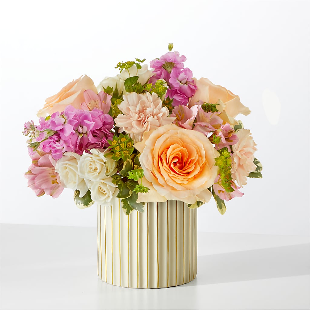 Paradise Bouquet with Ivory Vase – Cb Florist, Canton MI