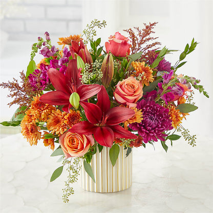 Burgundy Landscape Bouquet –  Cb Florist, Canton MI