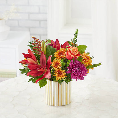 Burgundy Landscape Bouquet –  Cb Florist, Canton MI