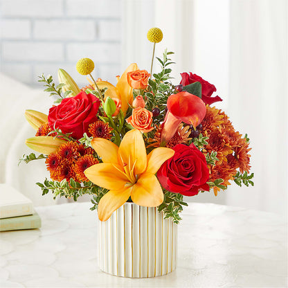 Scarlet Skies Bouquet –  Cb Florist, Canton MI
