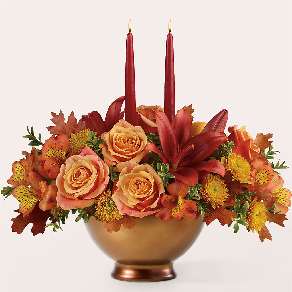 Harvest Table Centerpiece –  Cb Florist, Canton MI