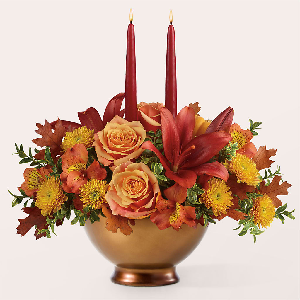 Harvest Table Centerpiece –  Cb Florist, Canton MI