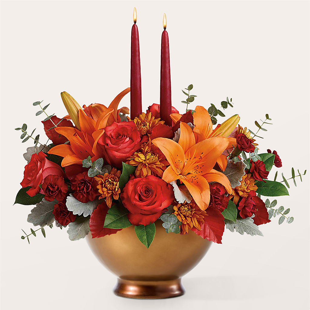 Fruits of Fall Centerpiece –  Cb Florist, Canton MI