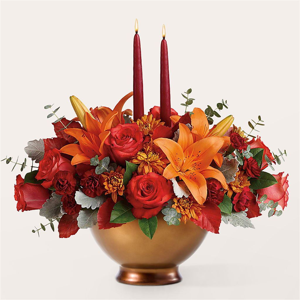 Fruits of Fall Centerpiece –  Cb Florist, Canton MI
