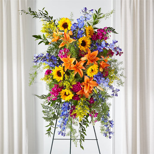 Sunlit Memories Standing Spray (Standard) –  Cb Florist, Canton MI
