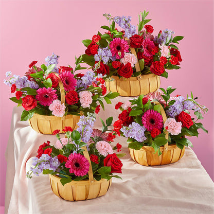 Pink Picnic Basket –  Cb Florist, Canton MI