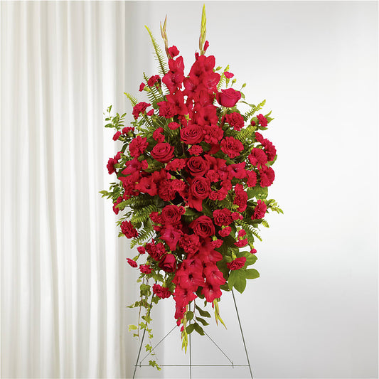 From the Heart Standing Spray –  Cb Florist, Canton MI