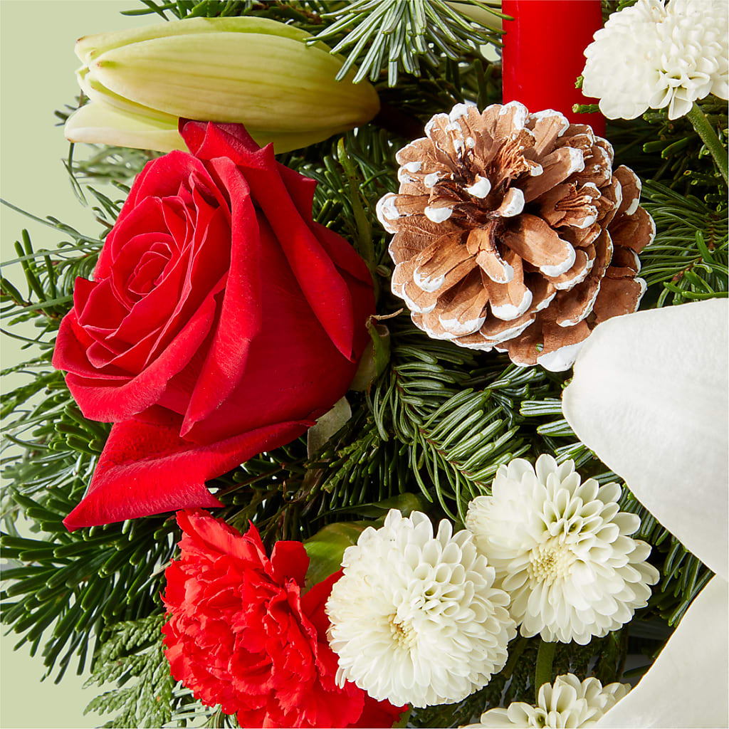 Seasonal Festivities Centerpiece –  Cb Florist, Canton MI