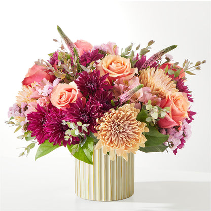 Berry Cobbler Bouquet with Ivory Vase –  Cb Florist, Canton MI