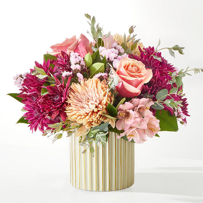 Berry Cobbler Bouquet with Ivory Vase –  Cb Florist, Canton MI