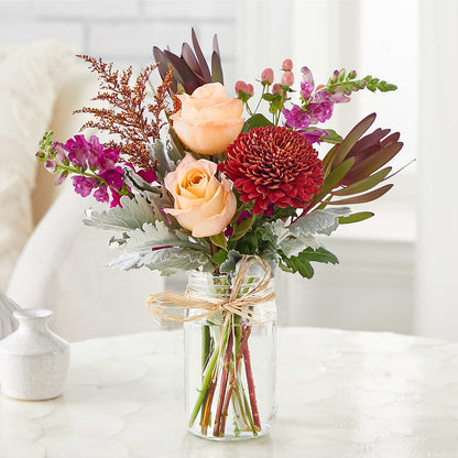 Moody Hues Bouquet –  Cb Florist, Canton MI
